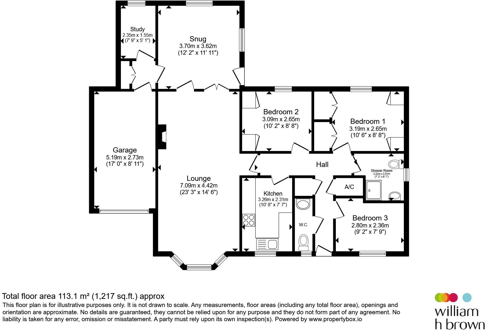 The Russets, Upwell, Wisbech floorplan