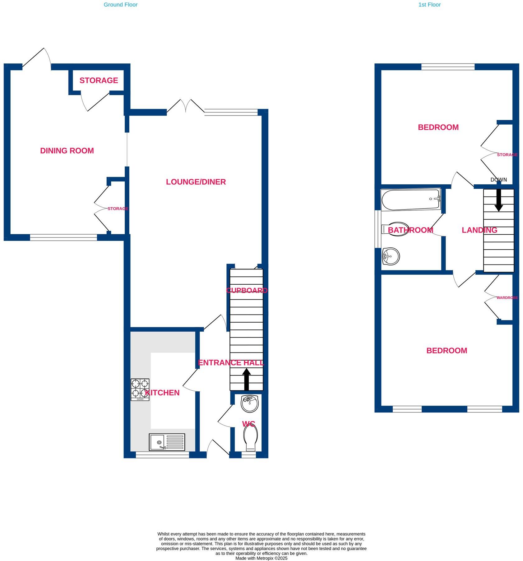 Wallace Drive, Wickford, SS12 floorplan