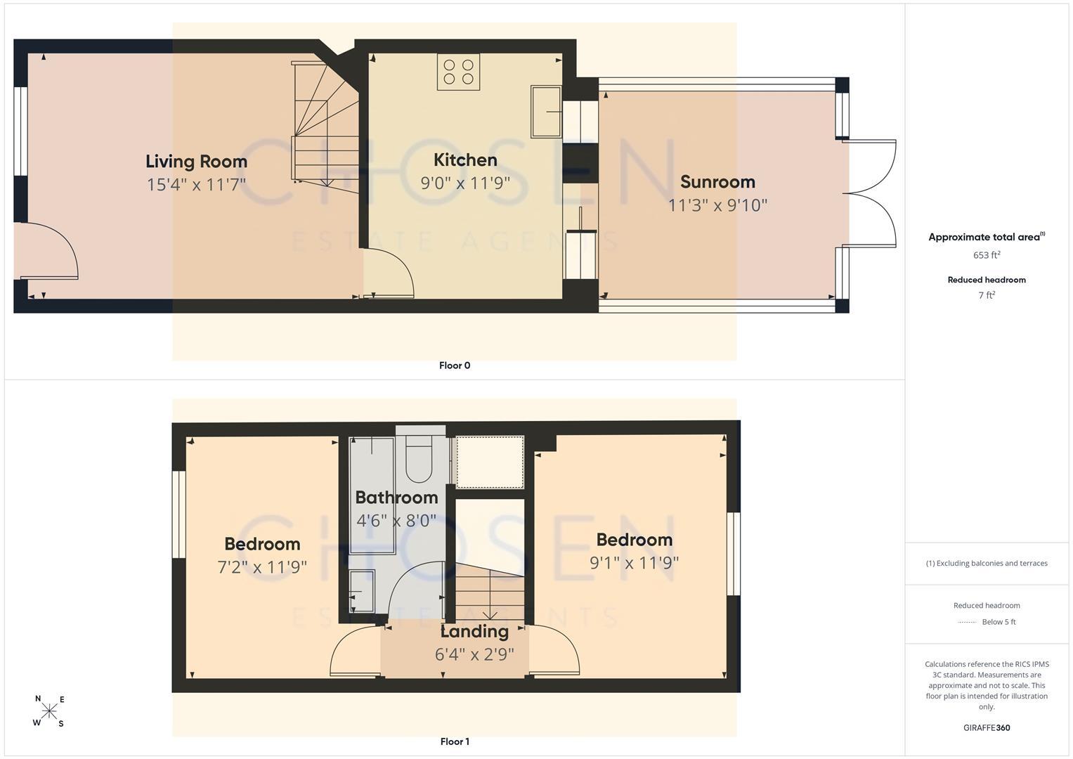 Raleigh Close, Gloucester floorplan