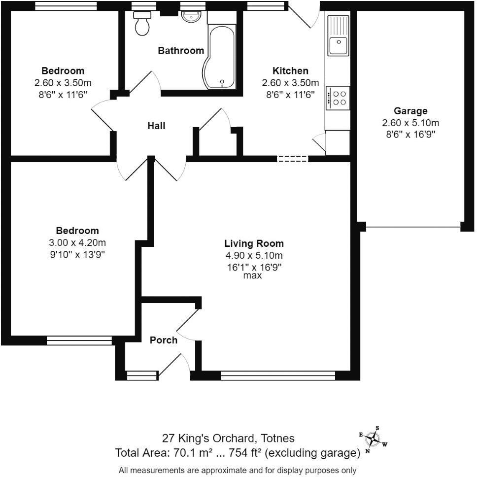 Kings Orchard, Totnes floorplan