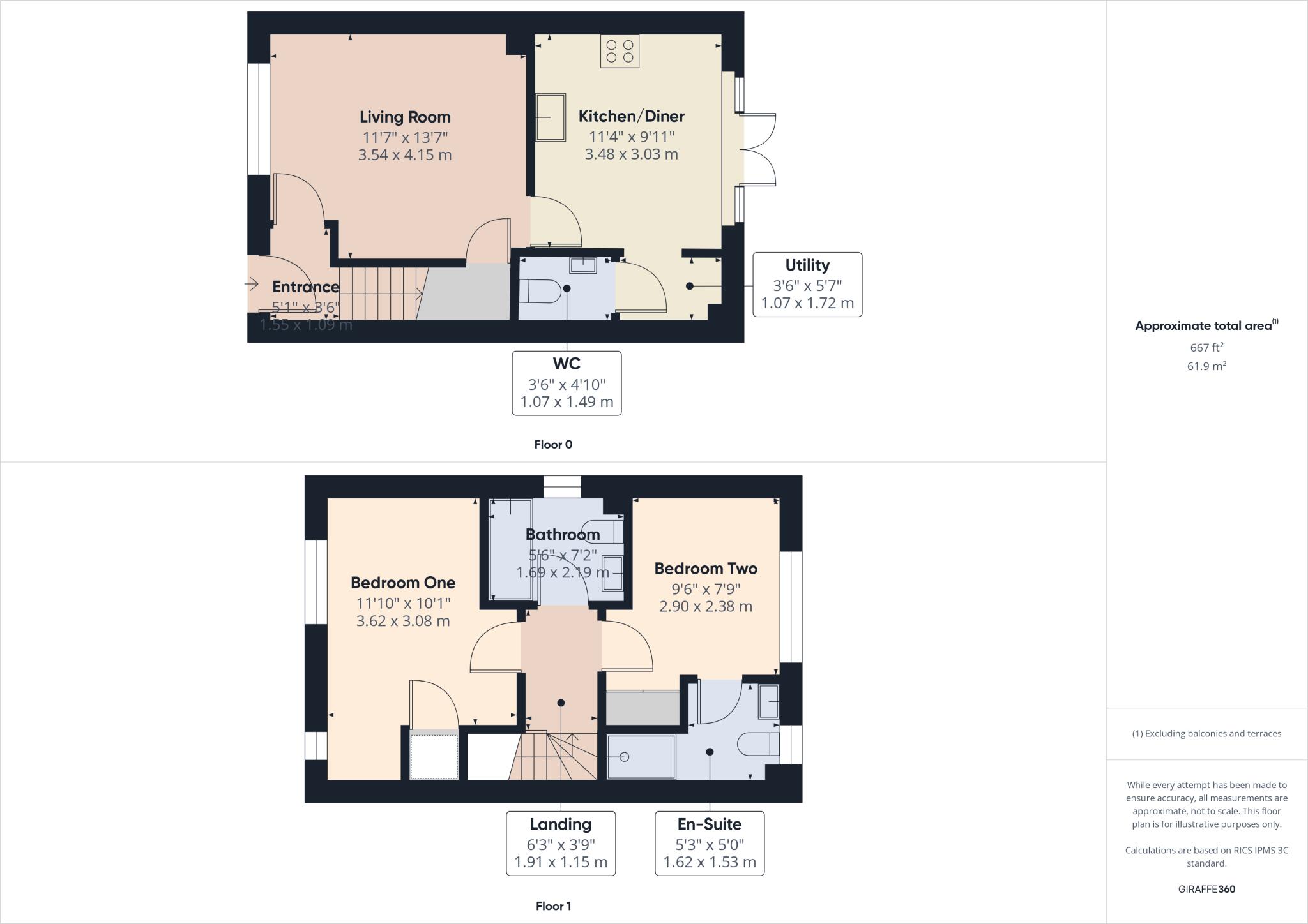 Carnation Drive, Bridgwater floorplan