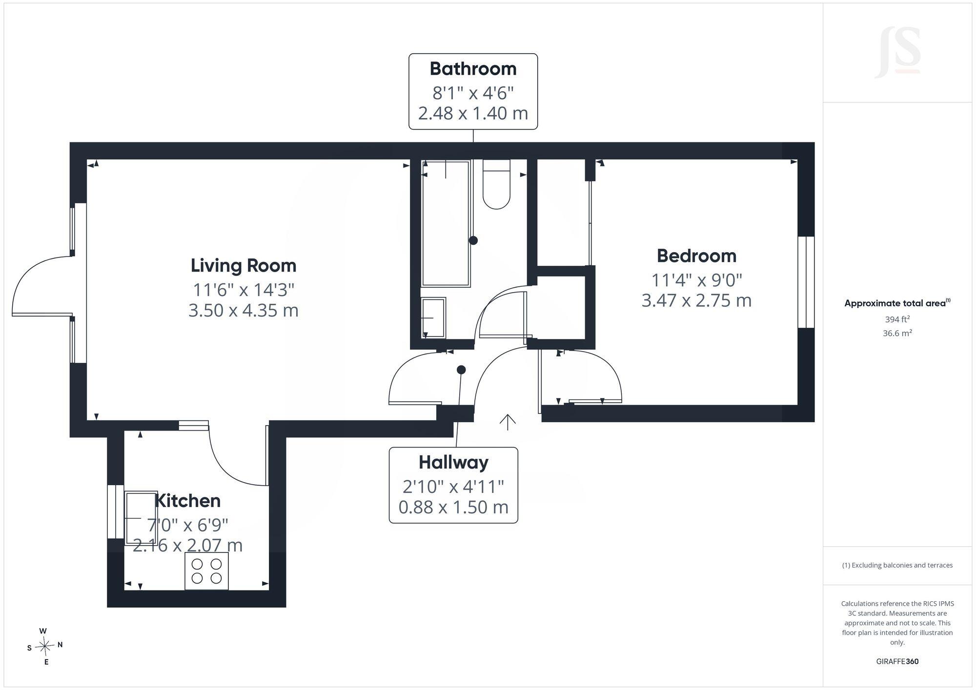 Little High Street, Worthing, BN11 floorplan