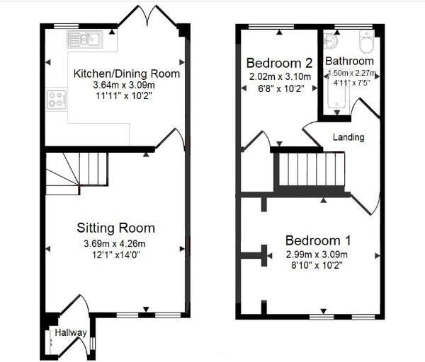 Tre Worgan Court, St. Erme, Truro floorplan