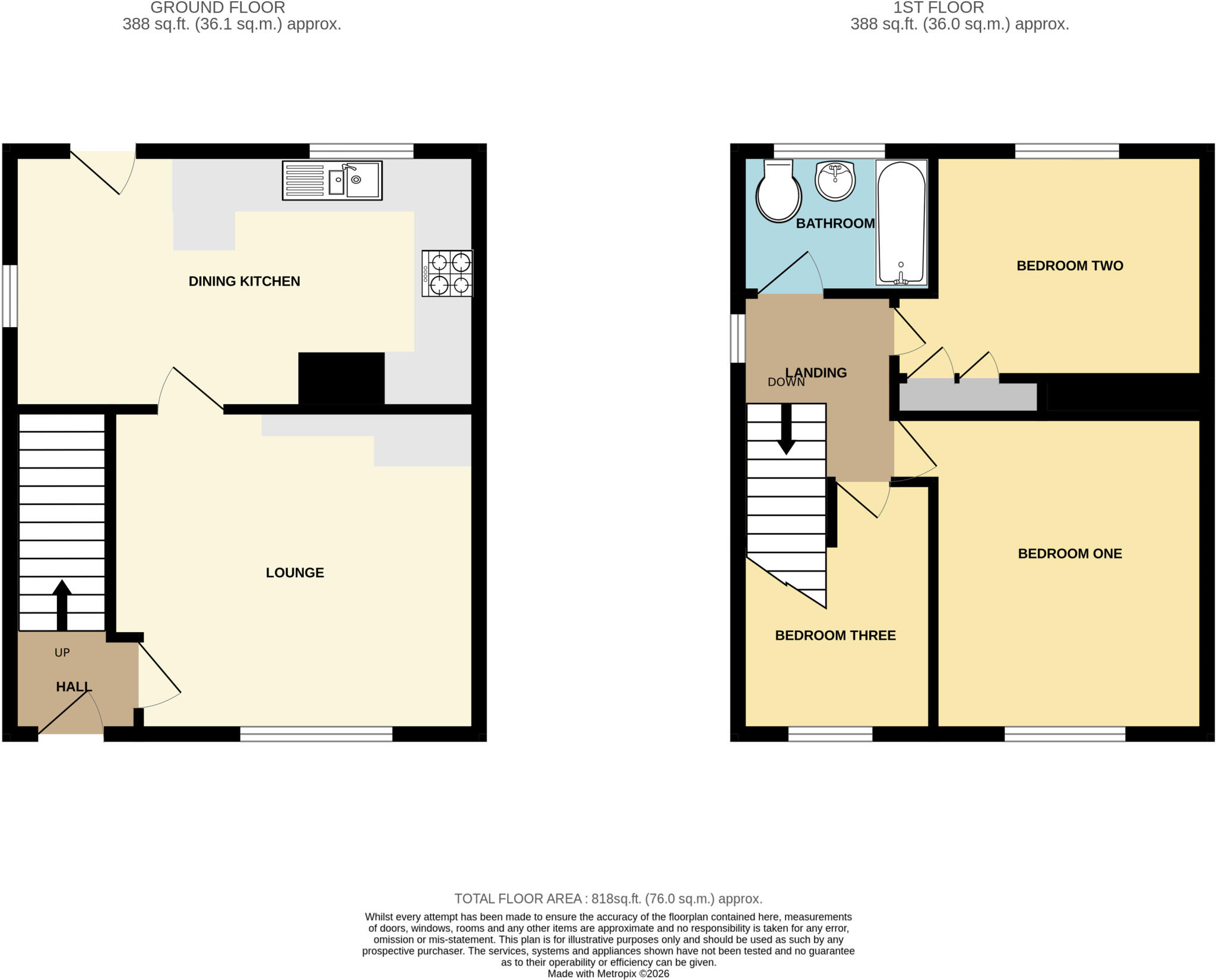 Hills Lane Drive, Madeley, Telford, Shropshire floorplan