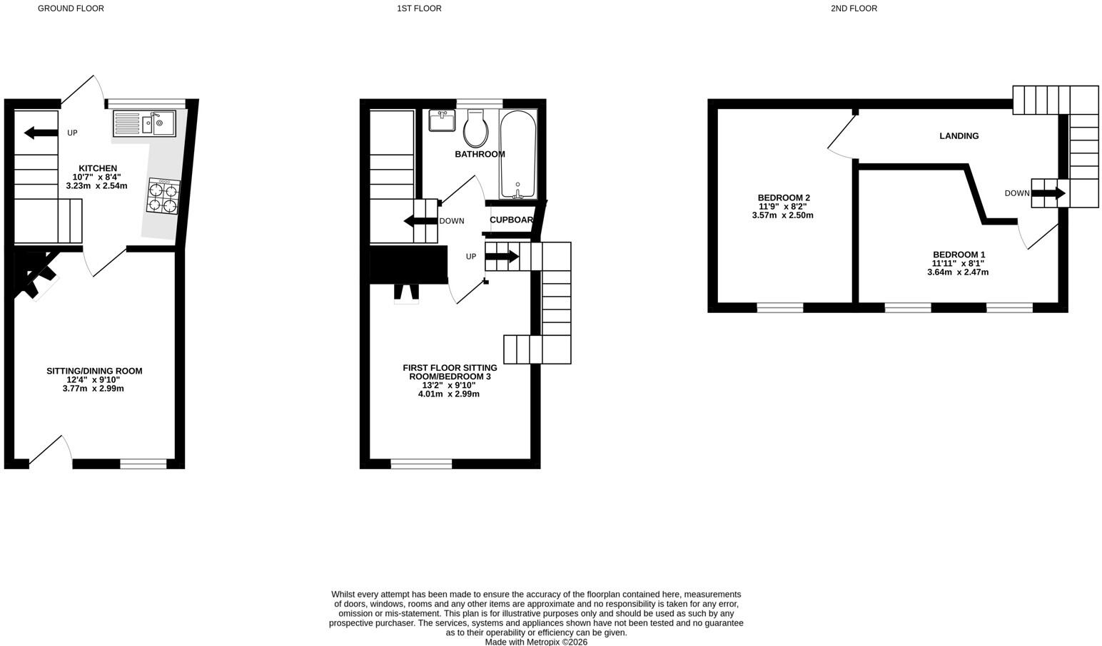 Union Street, Newtown, Powys floorplan