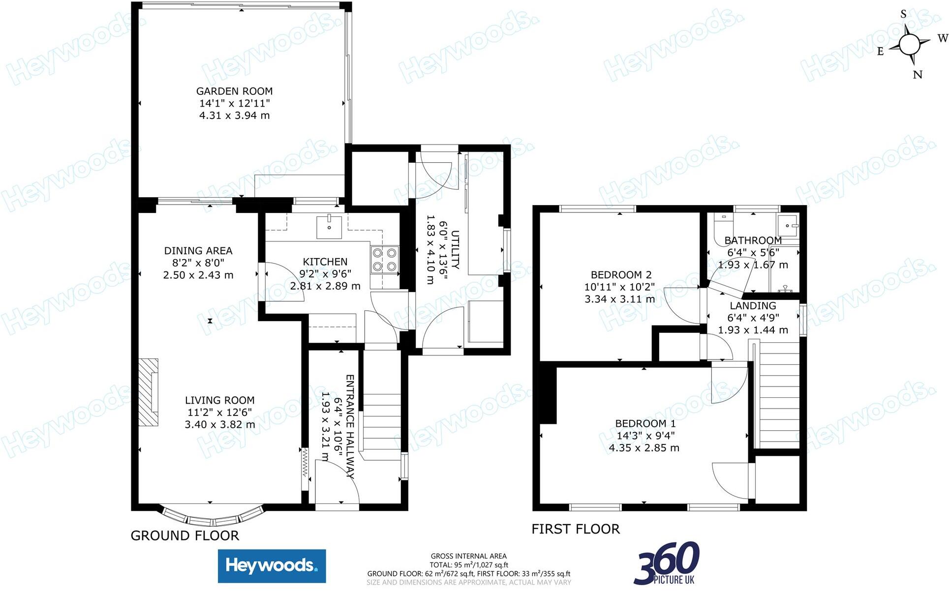 Knype Way, Newcastle, ST5 floorplan