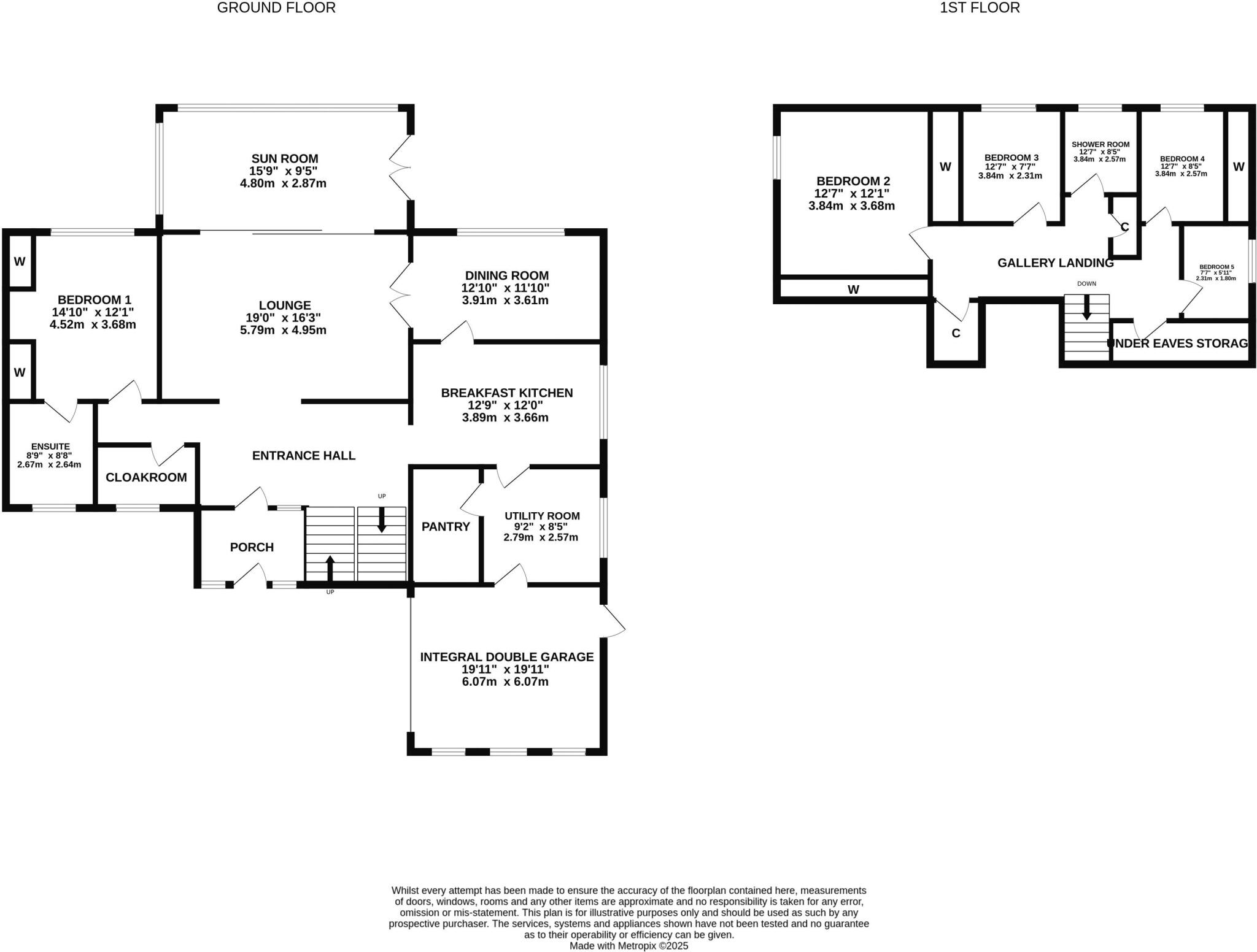 Emmagail Cottage, Qualtroughs Lane, Port Erin floorplan