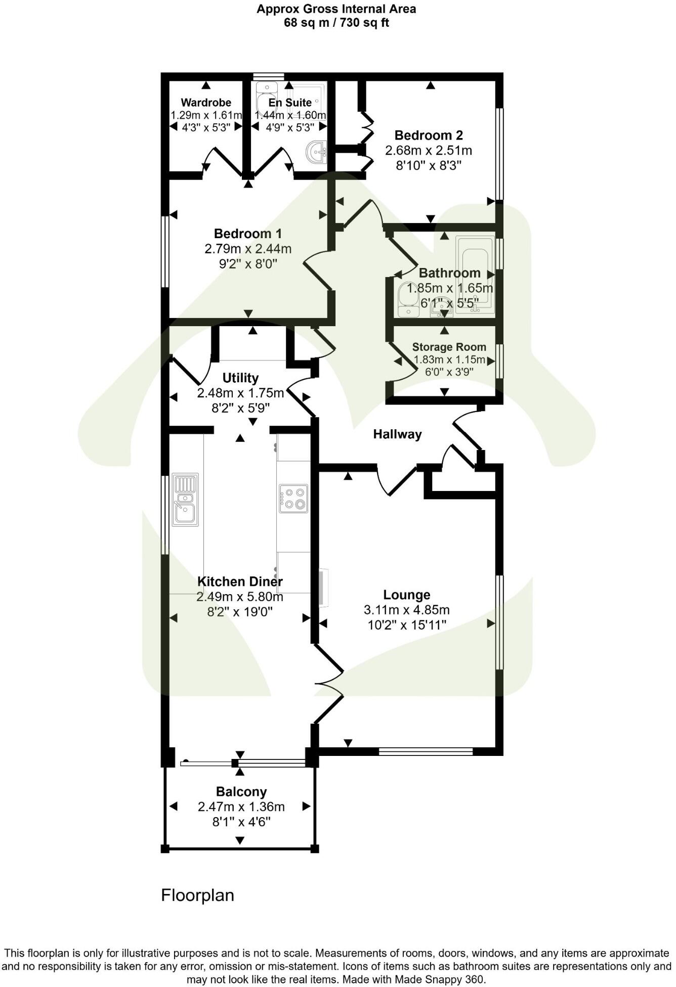 The Meadows floorplan