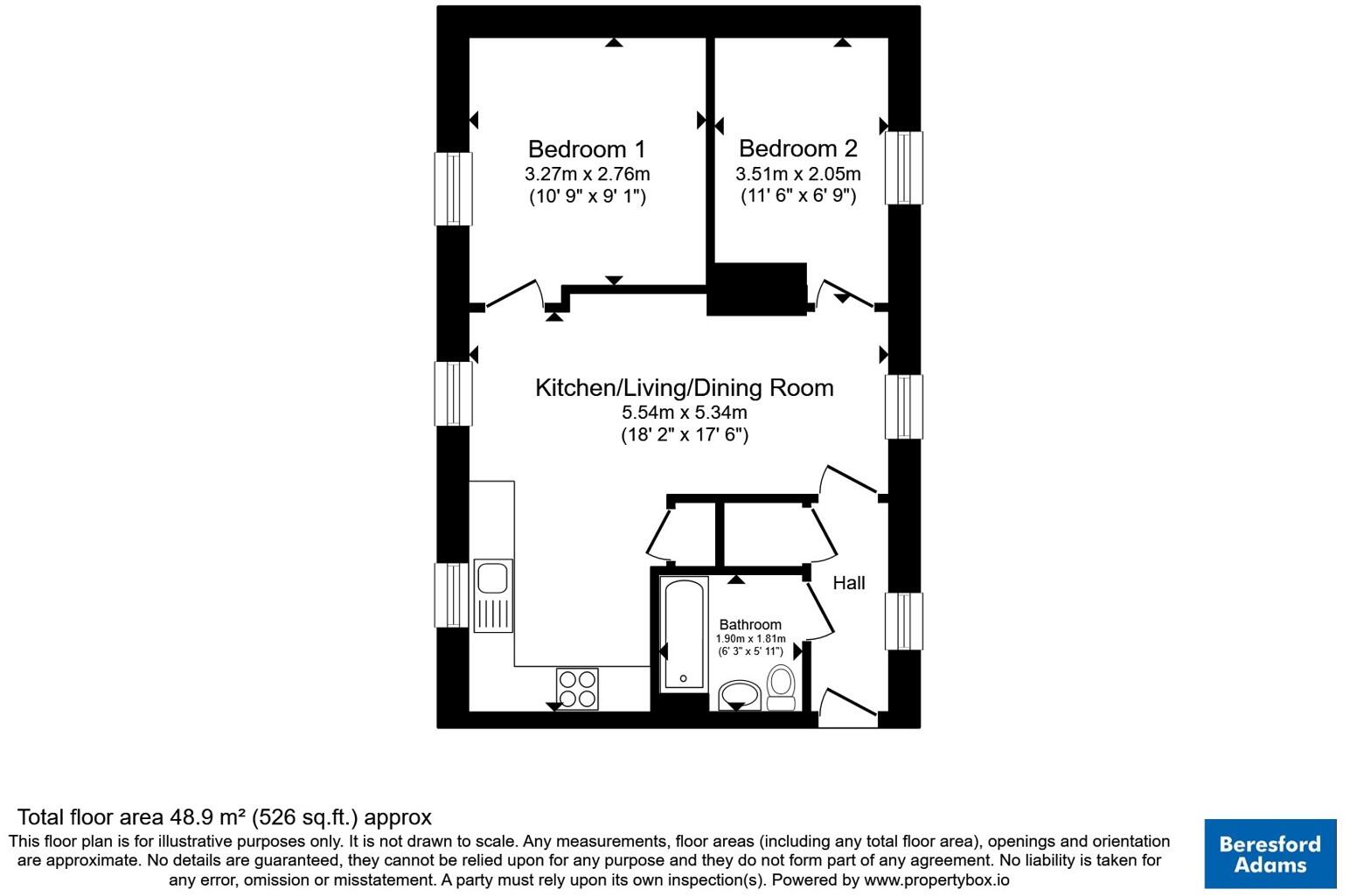 Old Chester Road, Holywell, Flintshire, CH8 floorplan