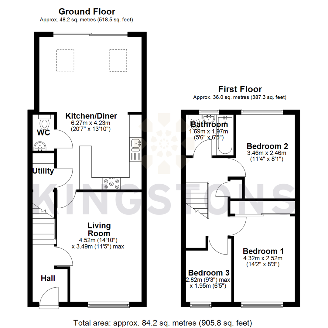 Wellesley Close, Melksham floorplan