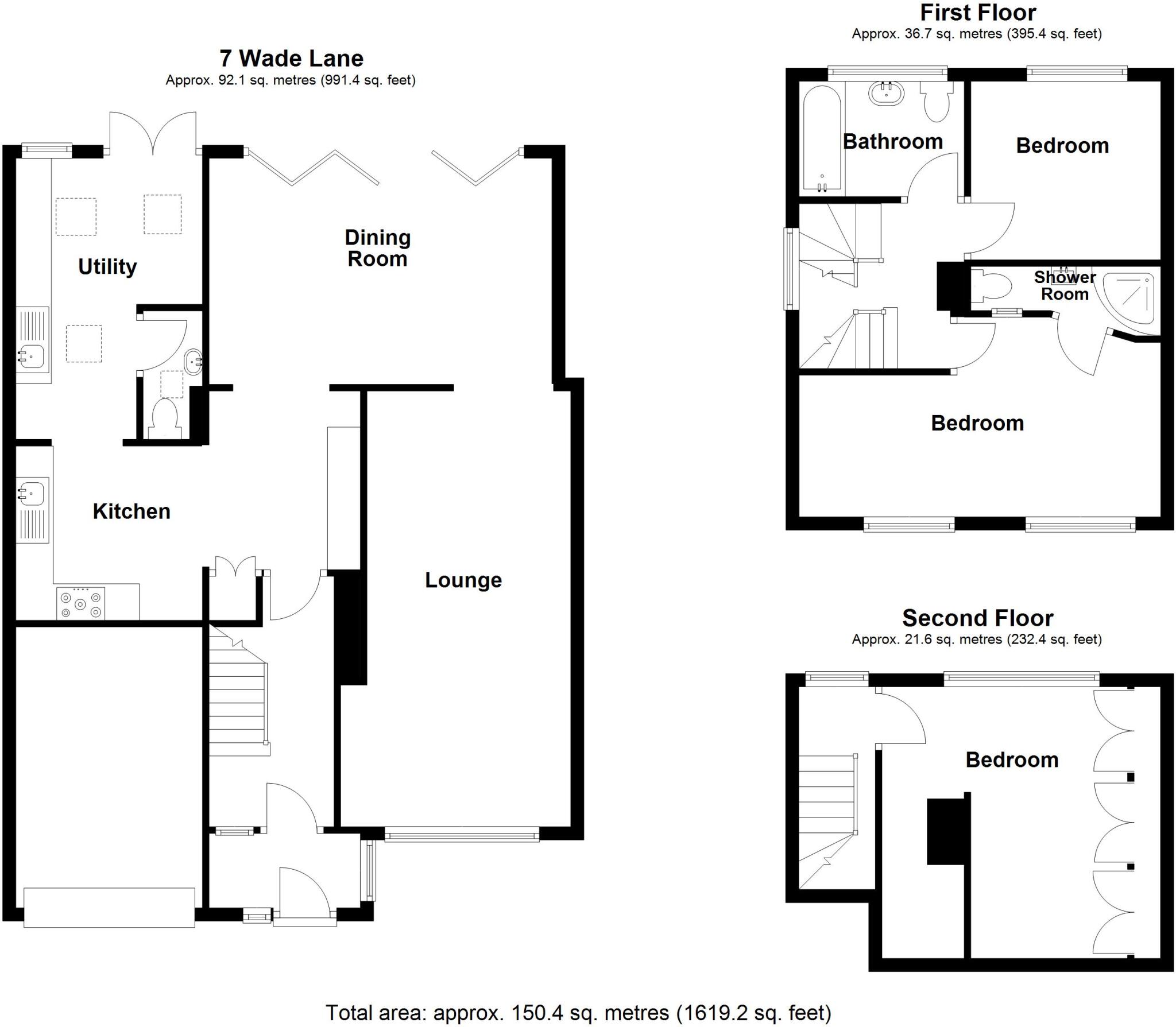 Wade Lane, Hill Ridware, WS15 3RE floorplan
