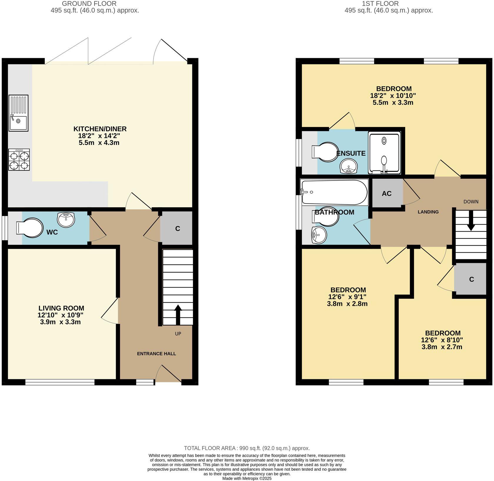 Damson Way, Powick, WR2 floorplan