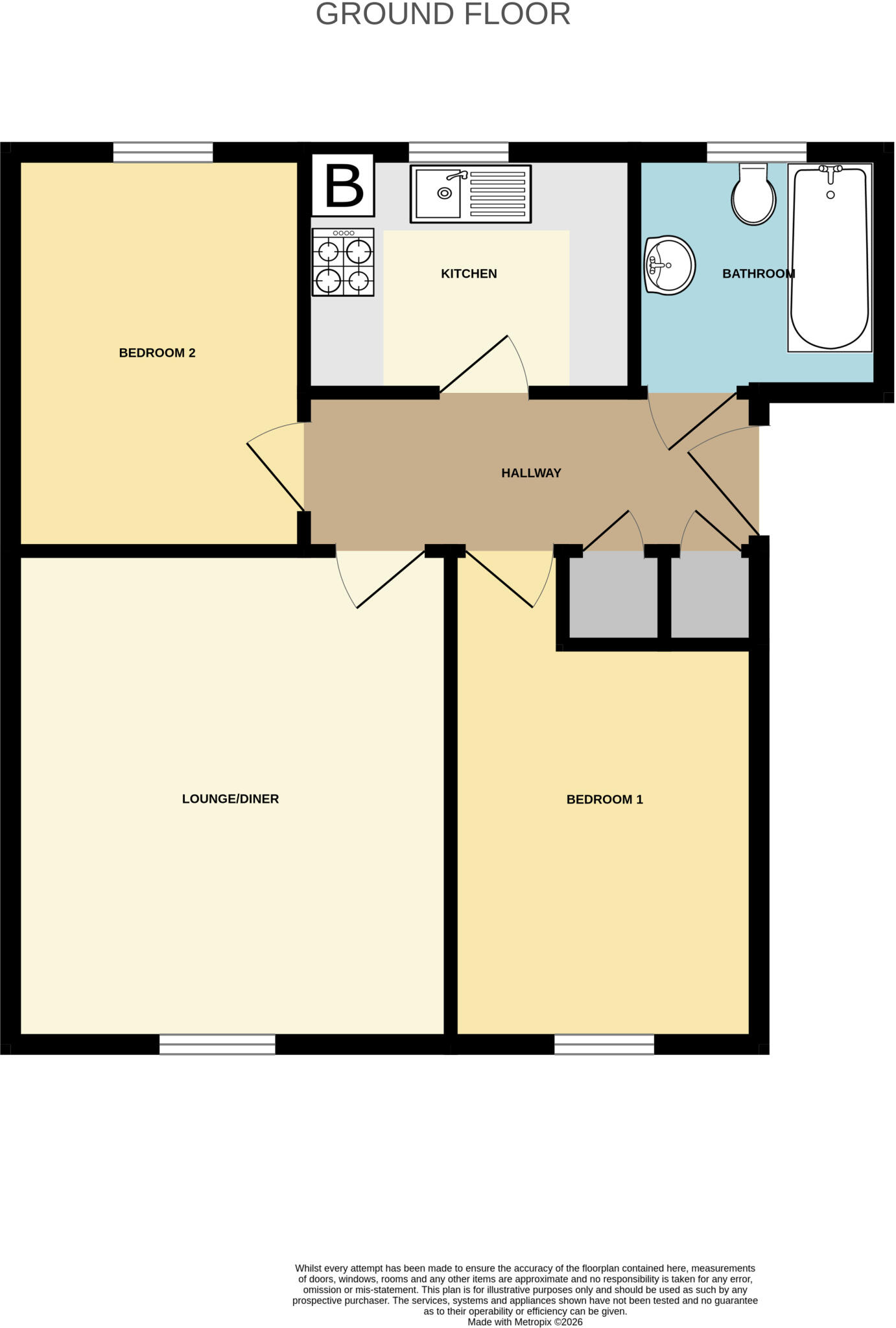 Marconi Drive, Highbridge, Somerset, TA9 floorplan