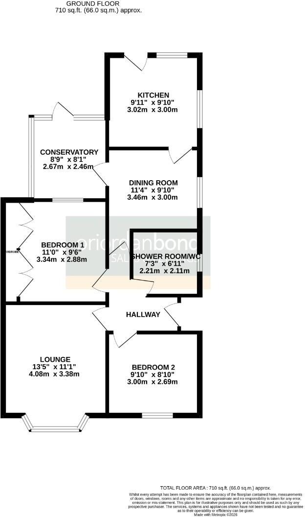 Rose Avenue, Rushden, NN10 9NX floorplan