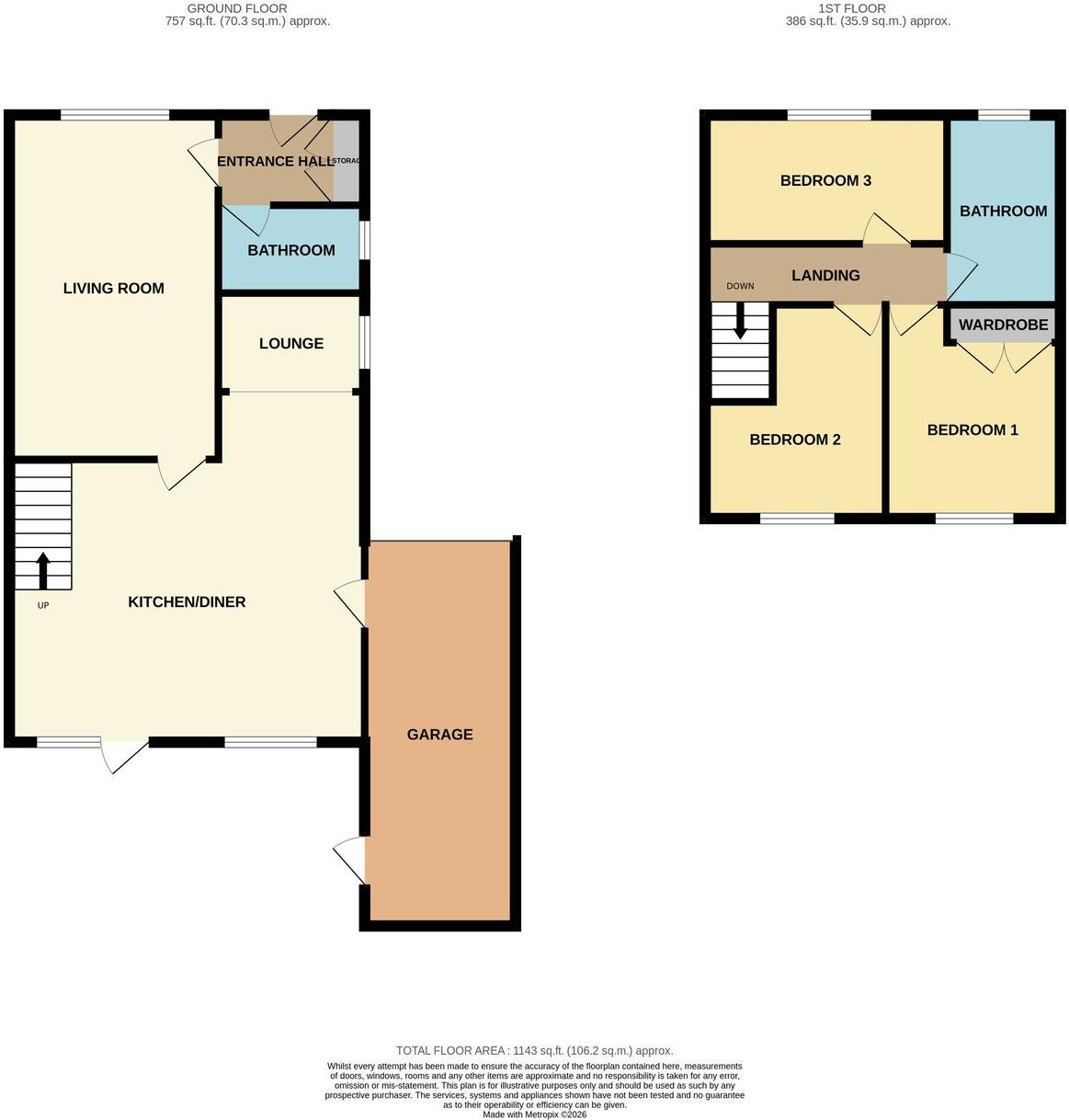The Banks, Hackleton, Northampton, NN7 floorplan