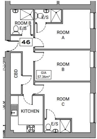 Avonmore Court floorplan