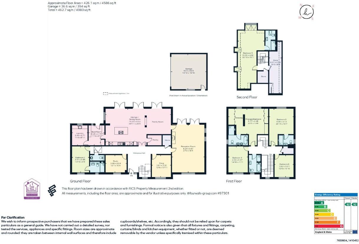 Arkell Lane, Frensham, Farnham, GU10 floorplan