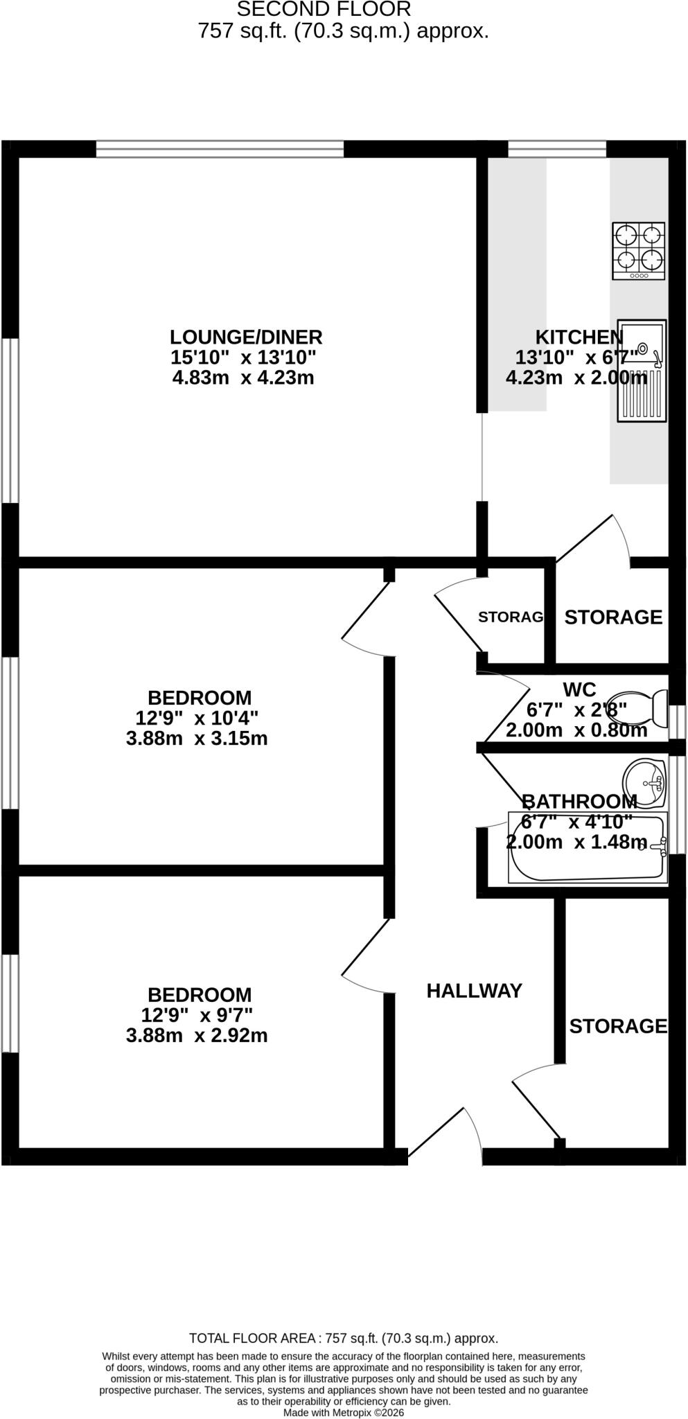 Hillside Road, Harpenden, Hertfordshire, AL5 floorplan