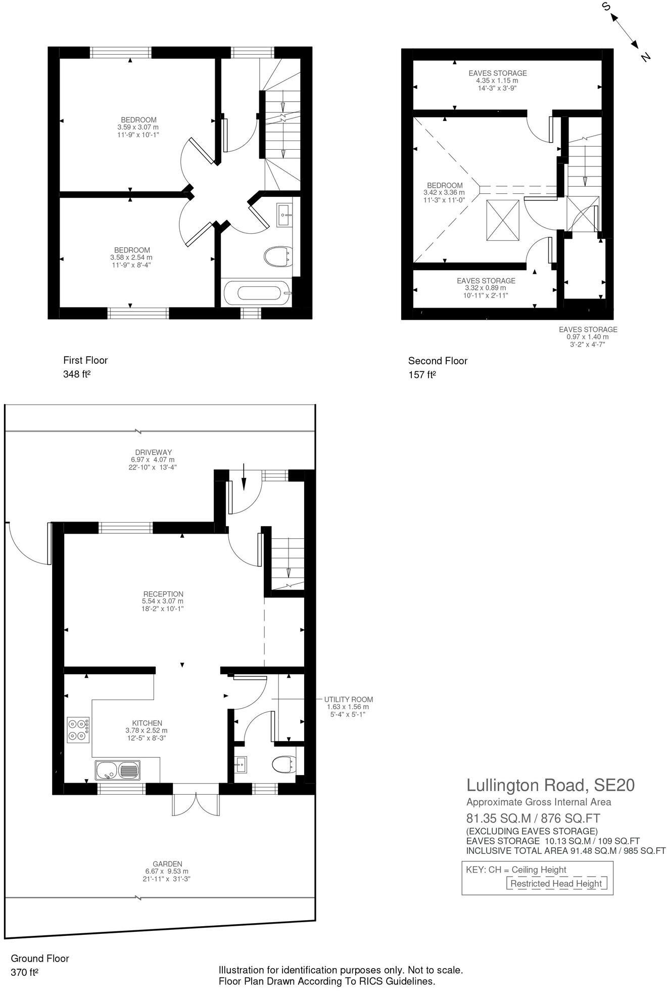 Lullington Road, London, SE20 floorplan