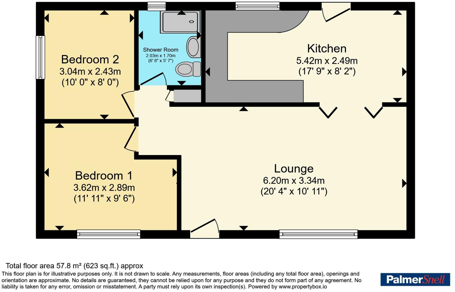 Hurst Park, MARTOCK, Somerset, TA12 floorplan