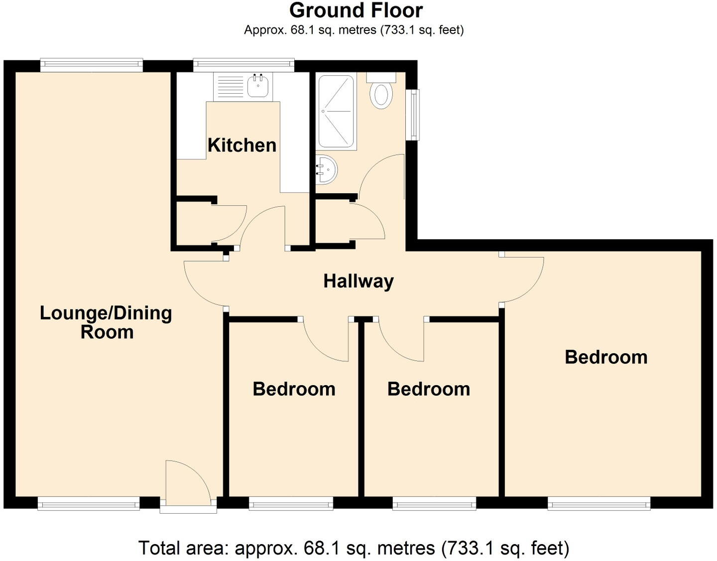 Devonshire Park, Bideford, EX39 floorplan