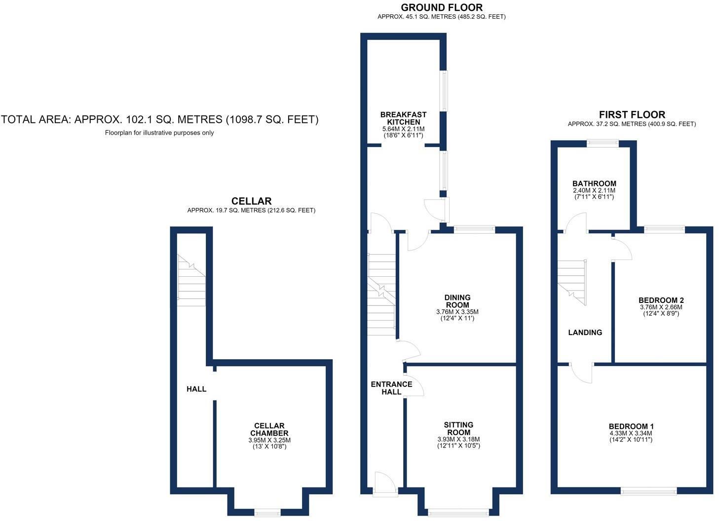Sinderland Road, Altrincham floorplan