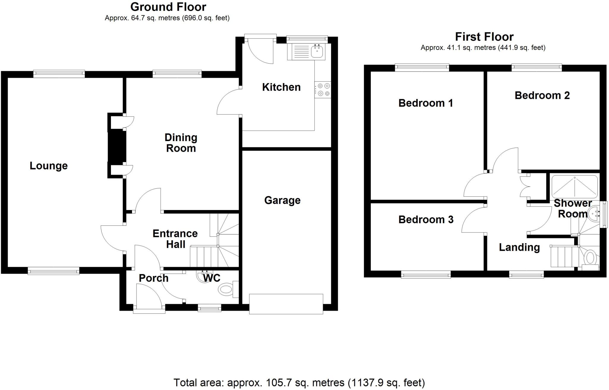 Kingsway, Bourne, Lincolnshire, PE10 floorplan