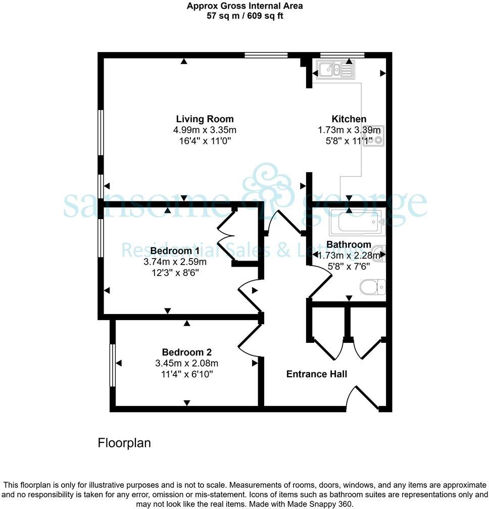 Westcote Road, Reading floorplan