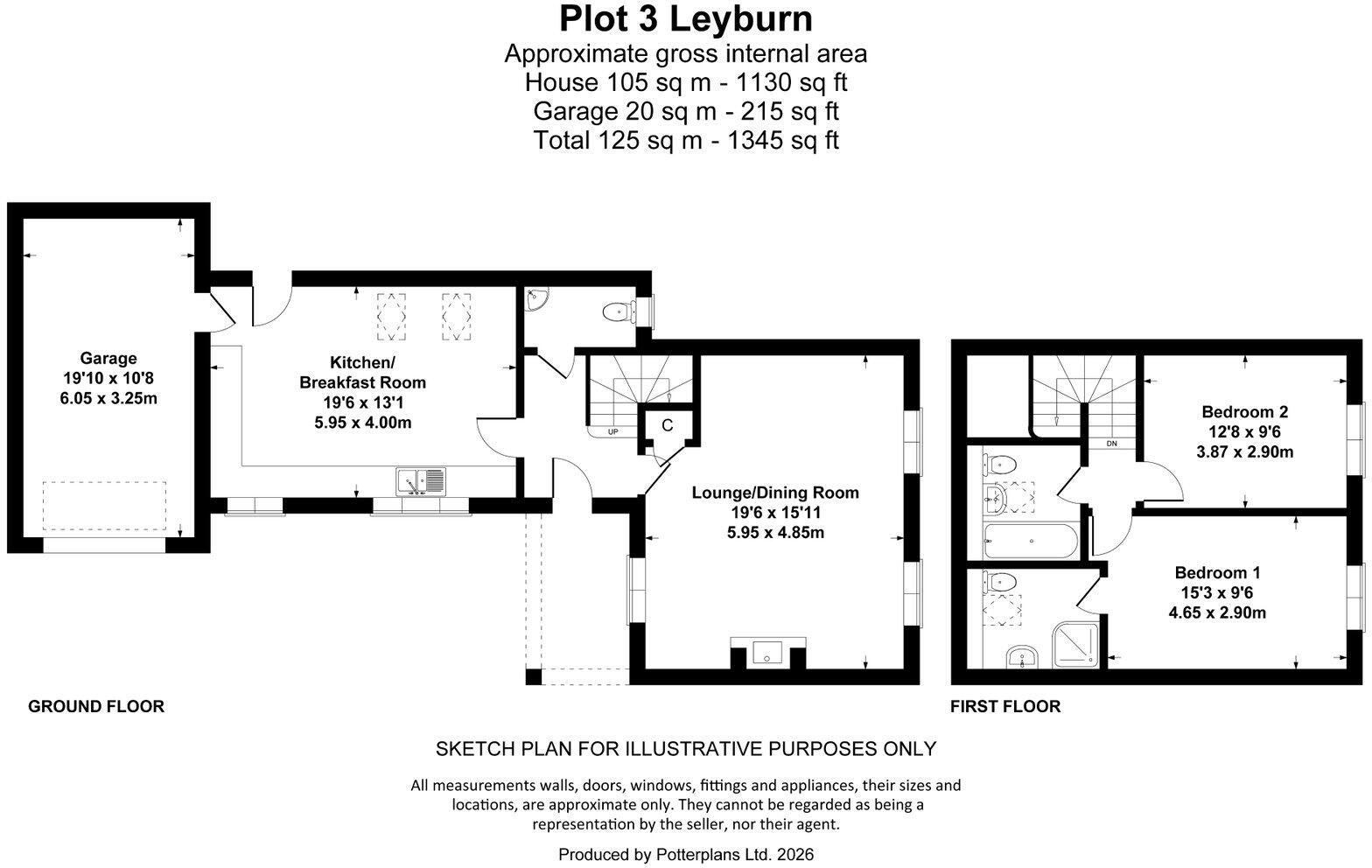 No. 3 Givenwood Court, Leyburn floorplan
