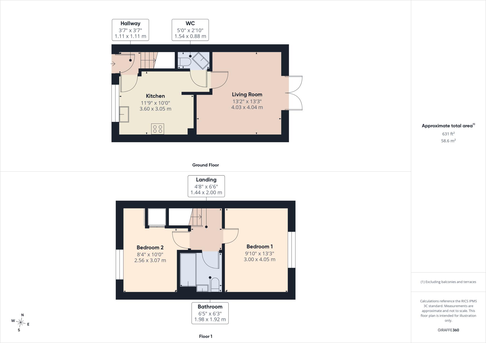 Draper Road, Peterborough, PE4 7ER floorplan
