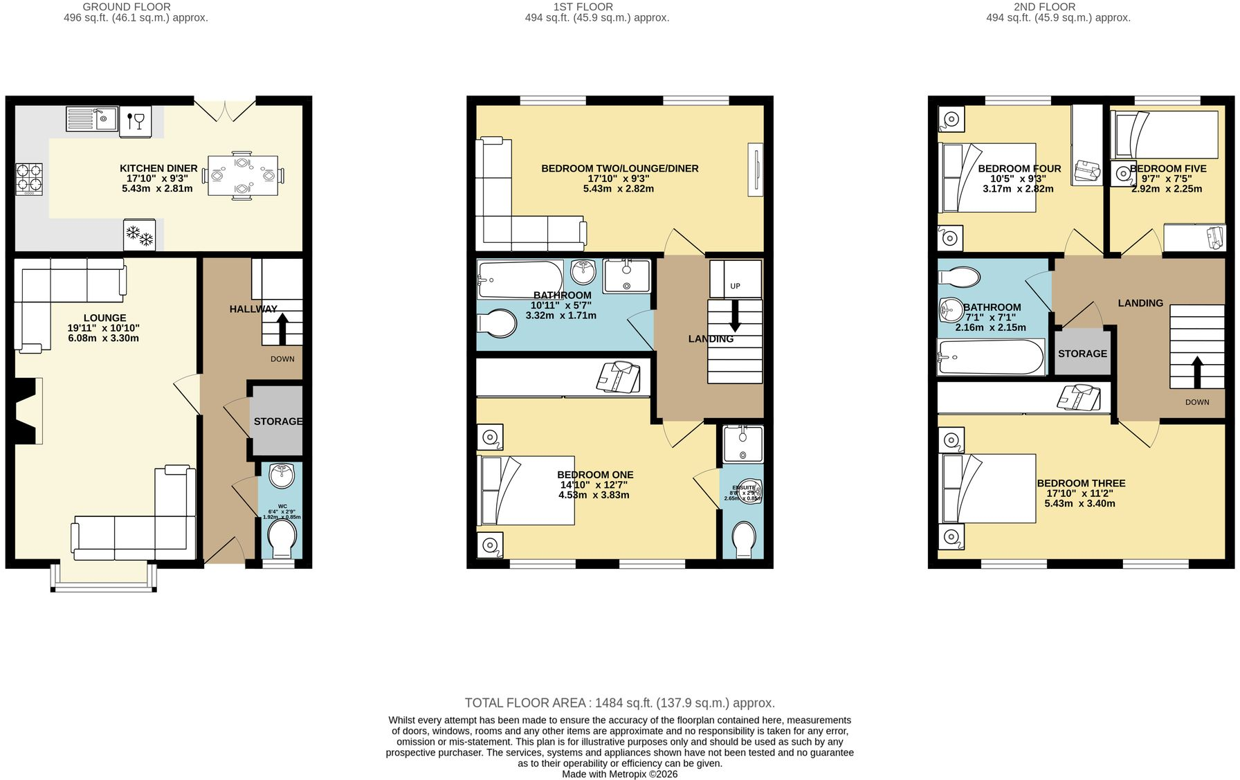 Brynmoor, Bolton, BL1 floorplan