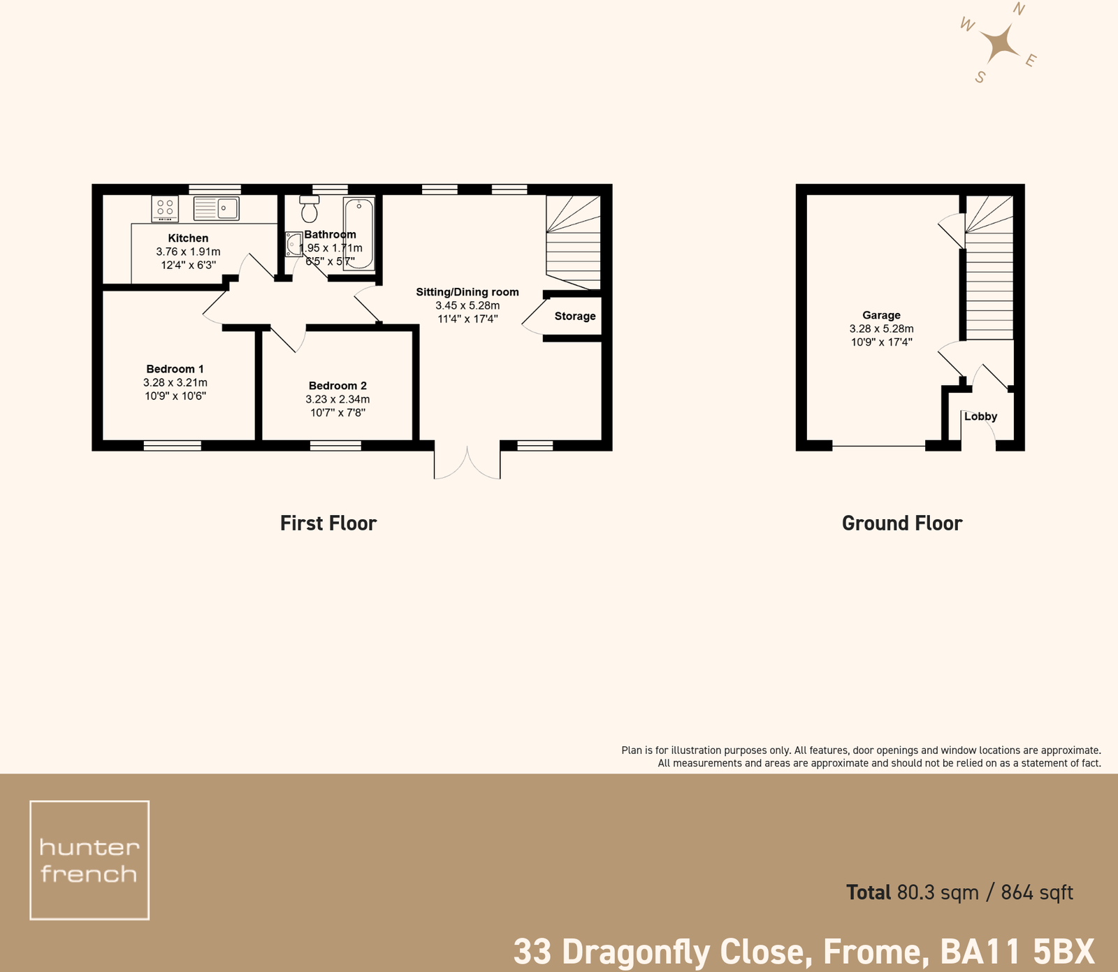 Dragonfly Close, Frome, BA11 5BX floorplan