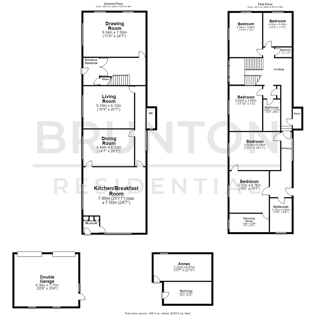 Bolam Hall, Morpeth, NE61 floorplan