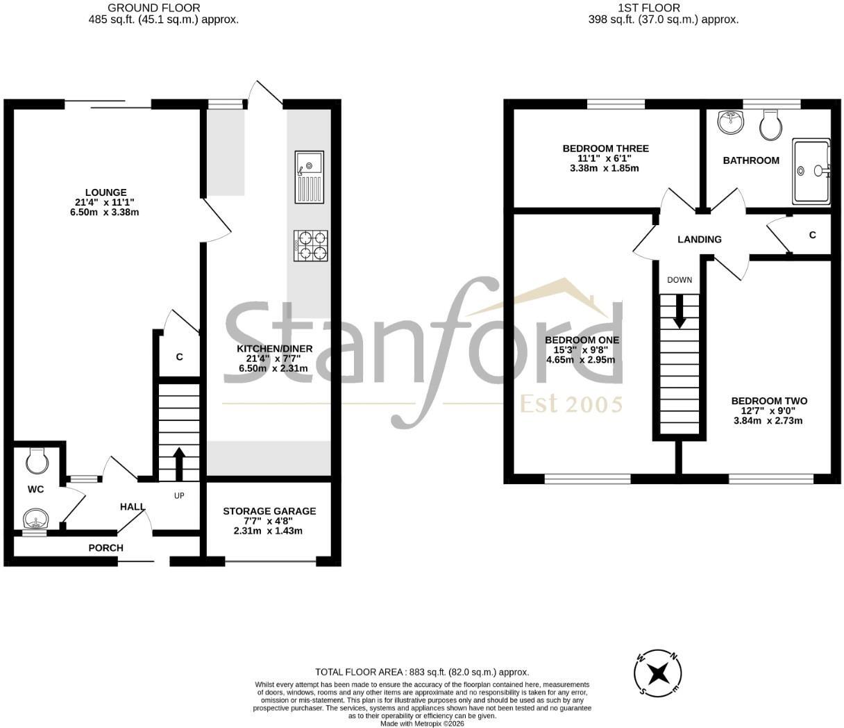 Mears Road, Fair Oak, Eastleigh, SO50 floorplan
