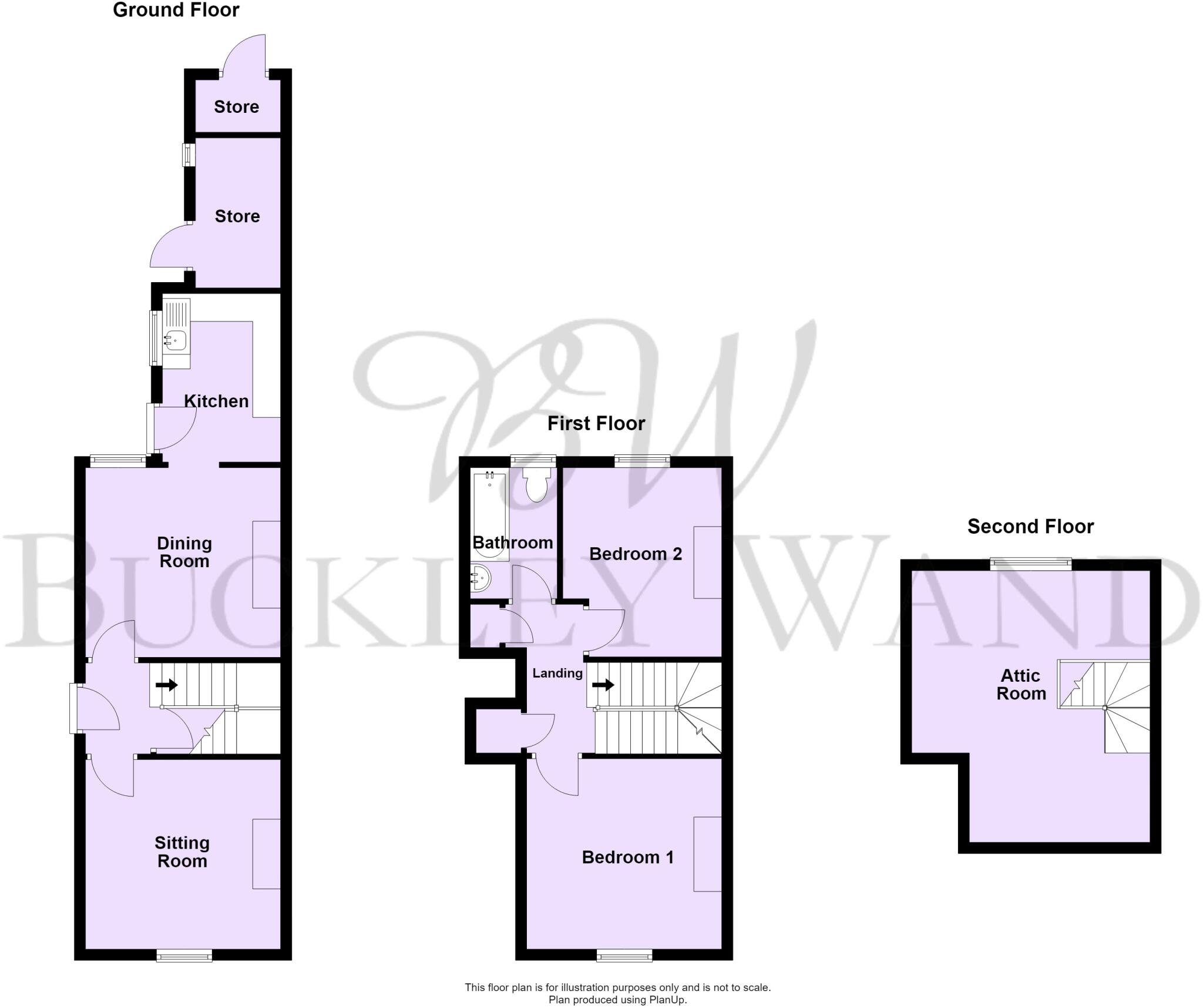Sidney Street, Grantham floorplan