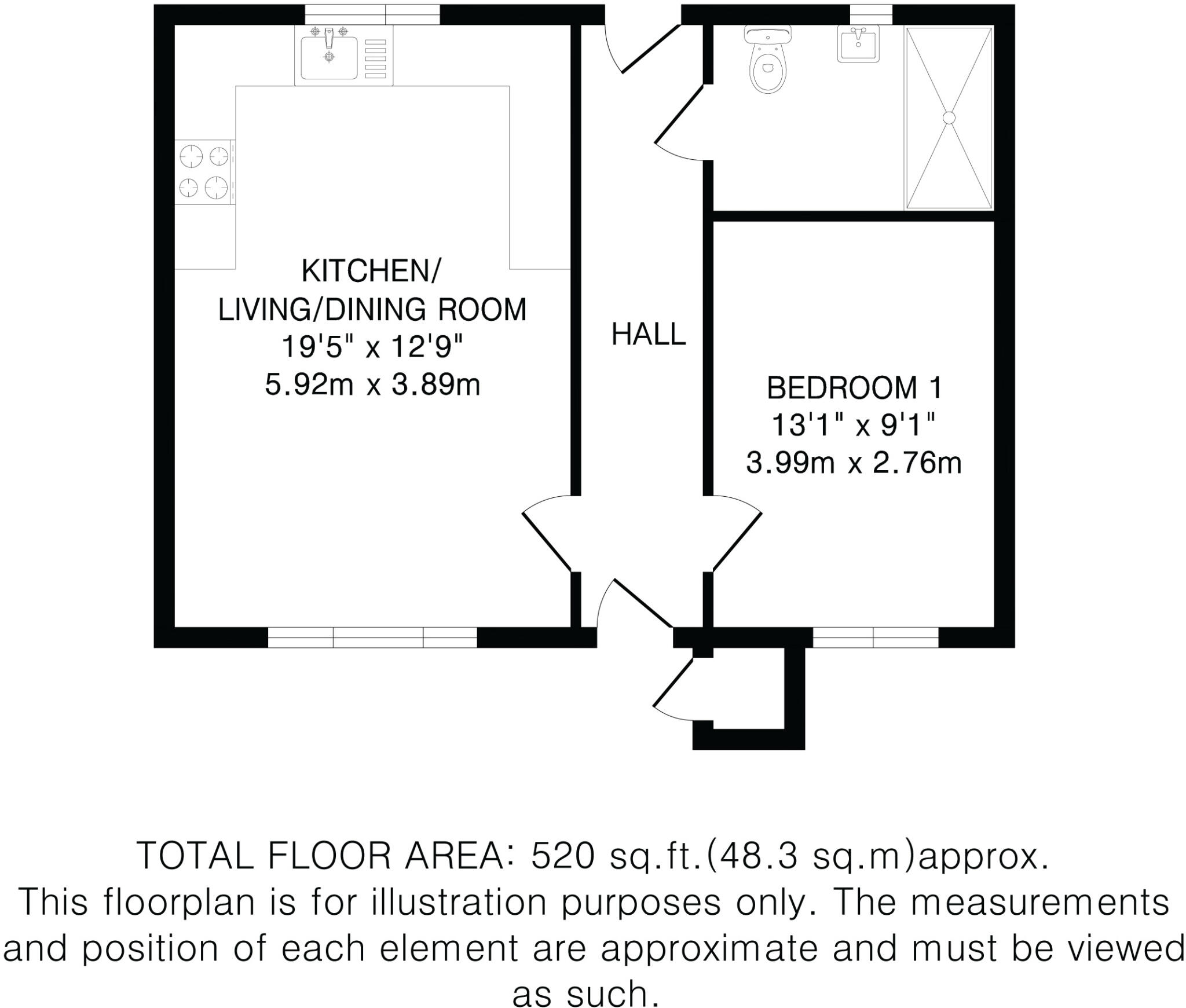 Swallow Lane, St Albans, AL1 floorplan