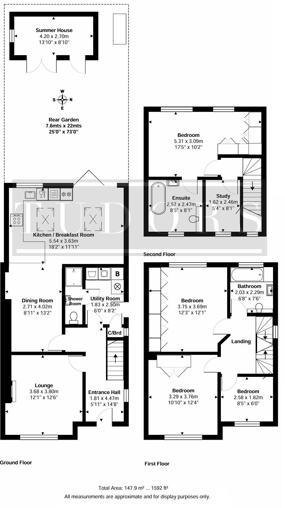 Merton Way, West Molesey, KT8 floorplan