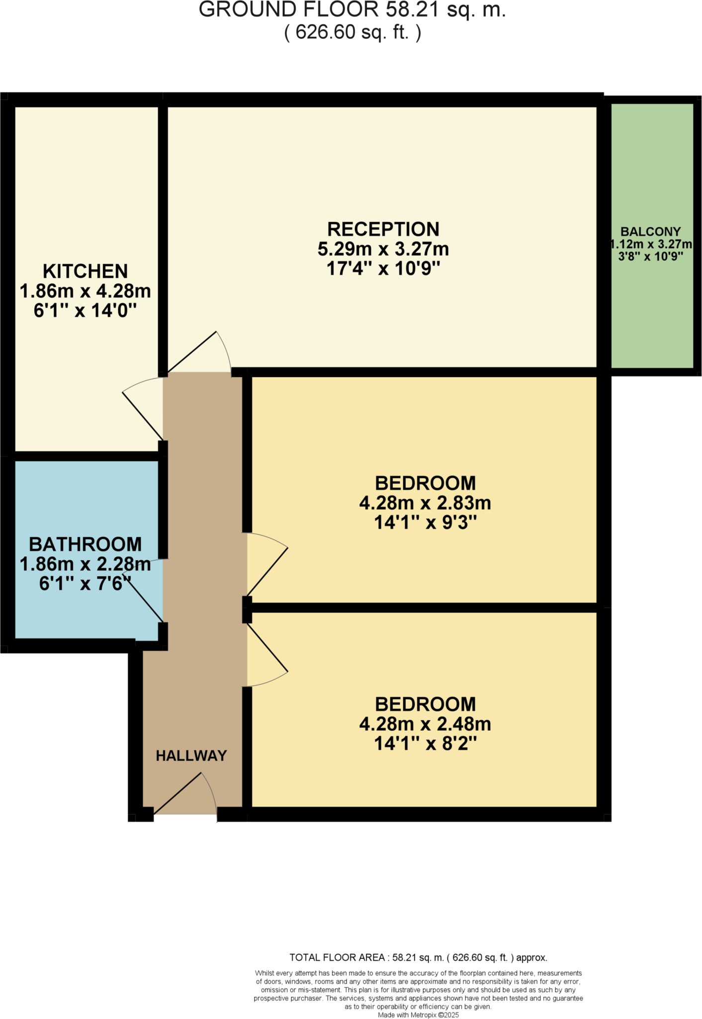 Portfield Grove, Birmingham, B23 floorplan