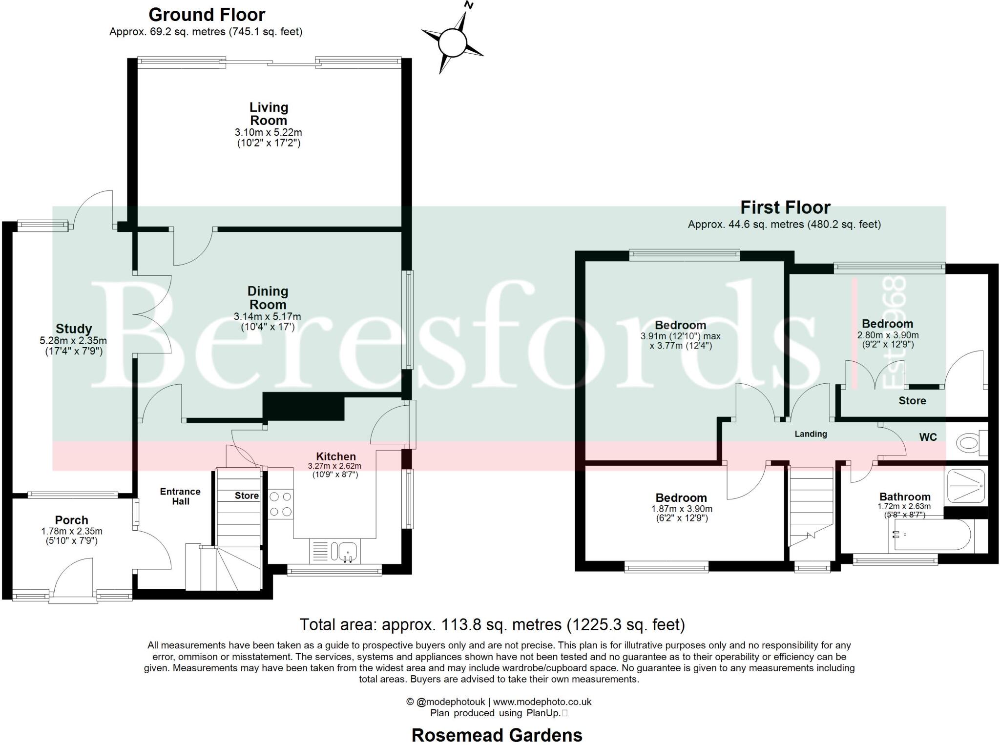 Rosemead Gardens, Hutton, CM13 floorplan