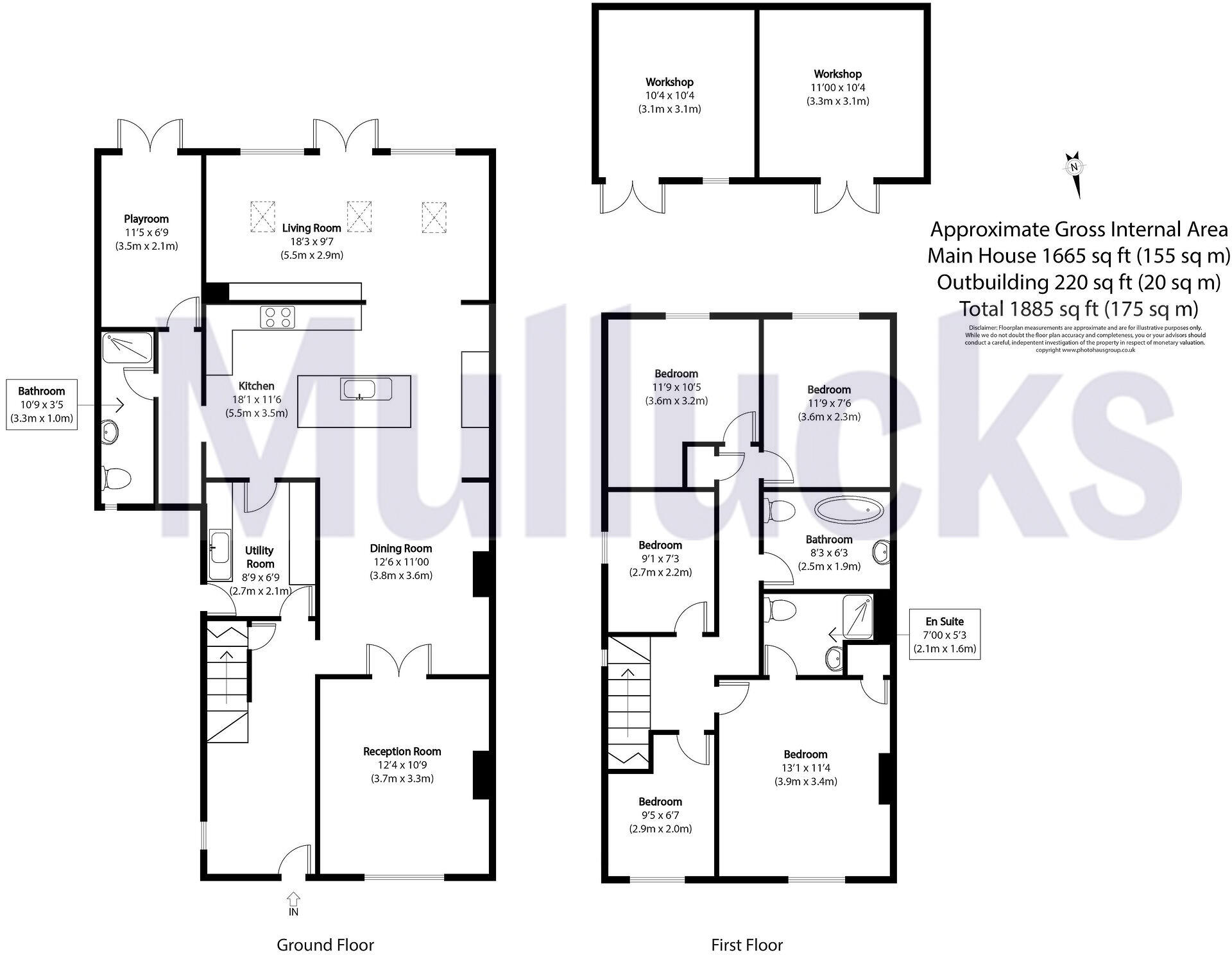 153, Thaxted Road, Saffron Walden, Essex, CB11 floorplan