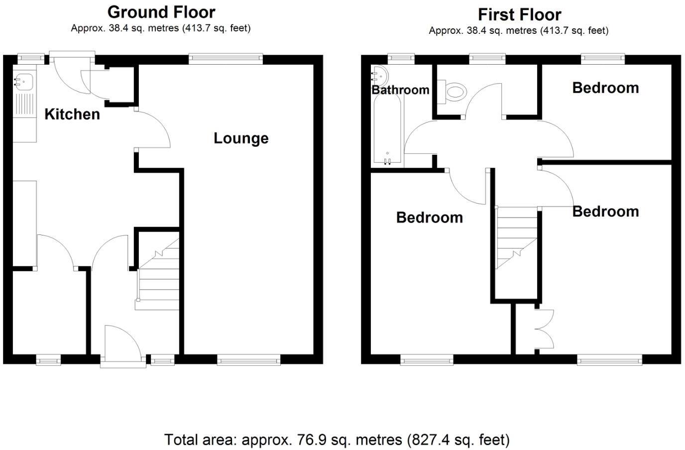 Chilvers Grove, Kingshurst, Birmingham floorplan
