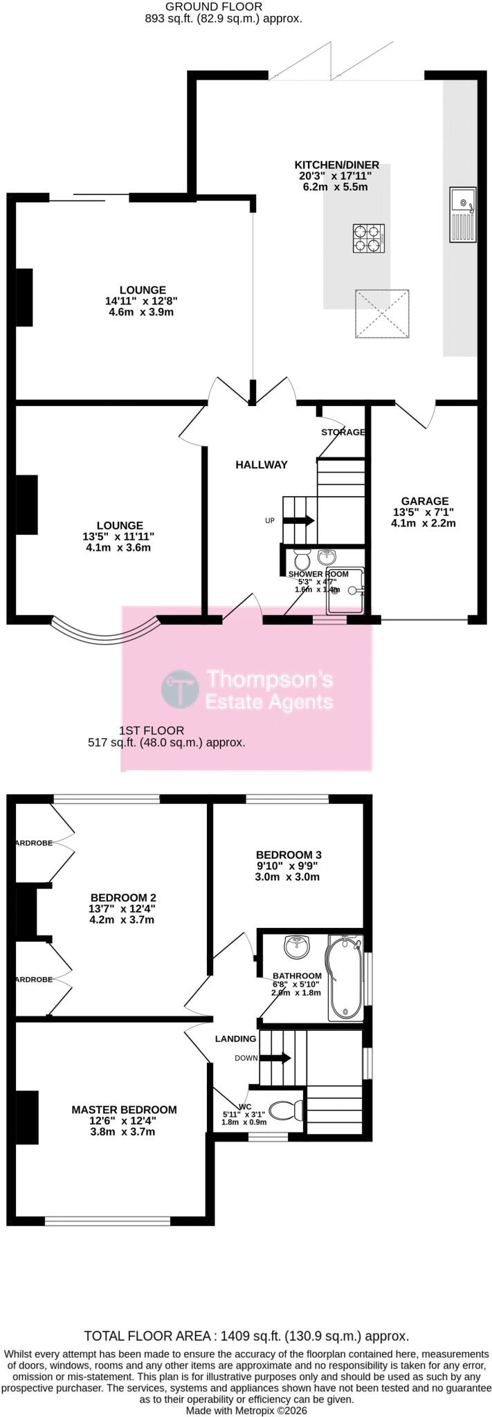 Foxhall Road, Timperley  floorplan