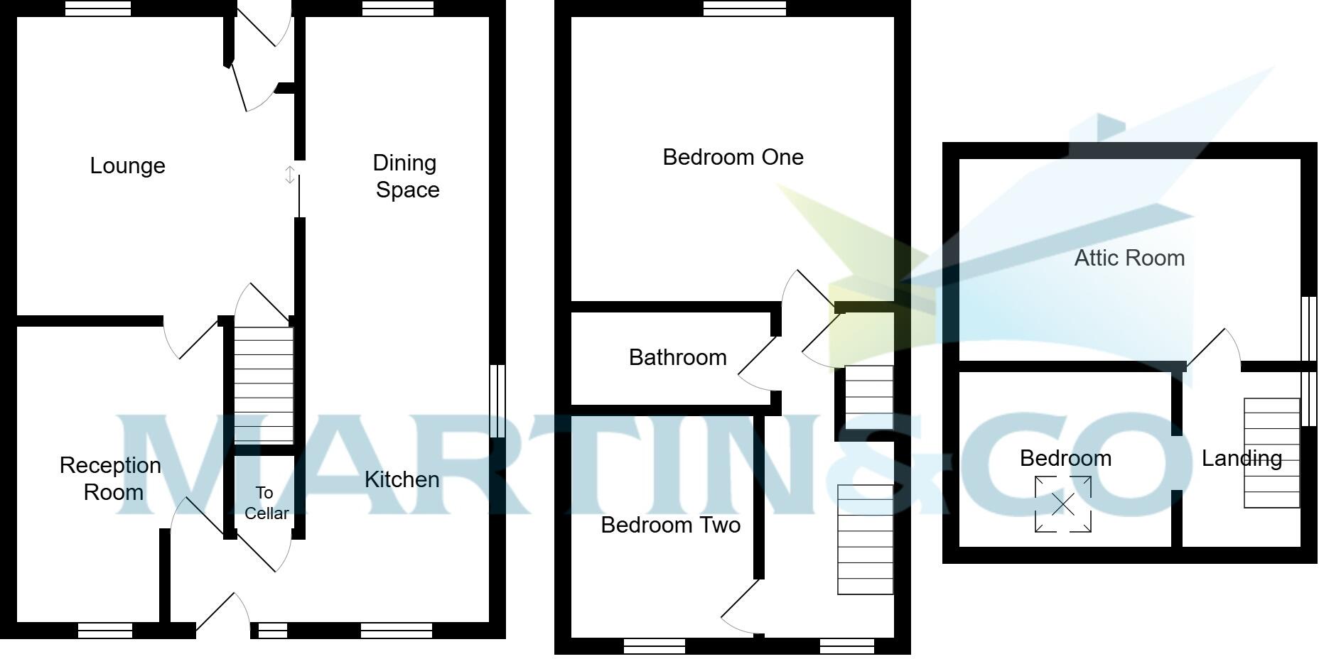 Victoria Road, Oakworth floorplan