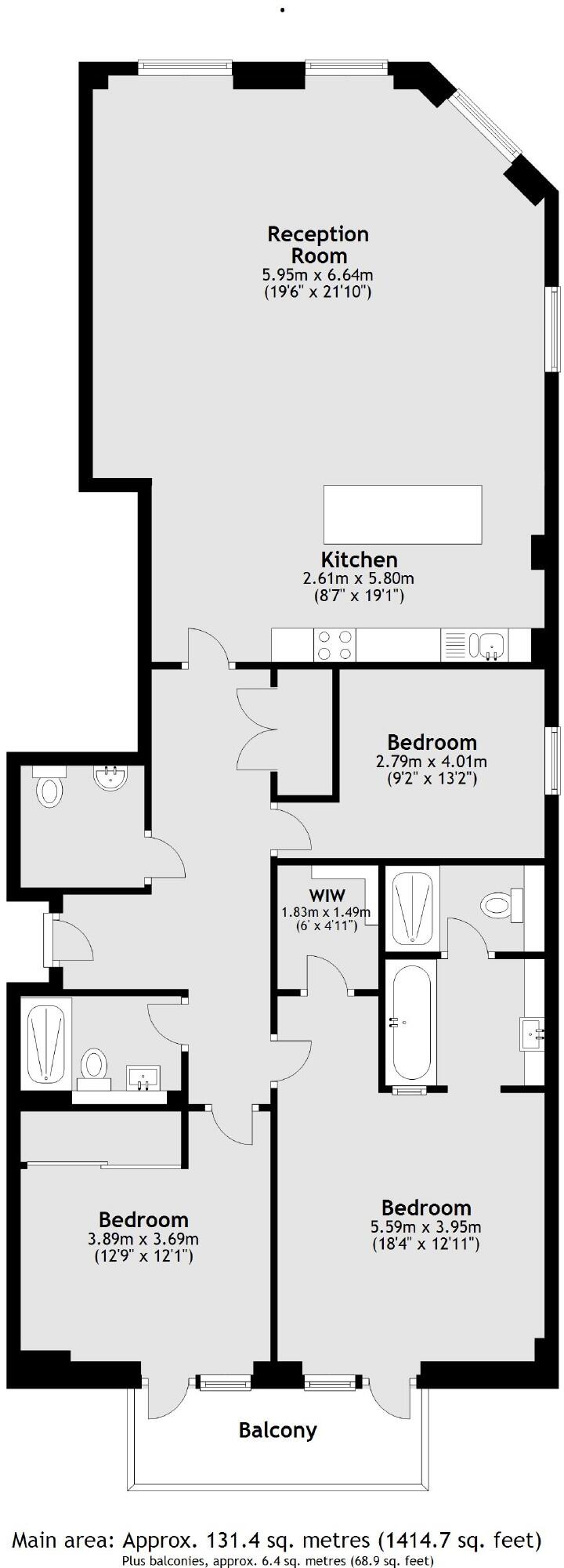 Hereford Road, Hereford Road floorplan