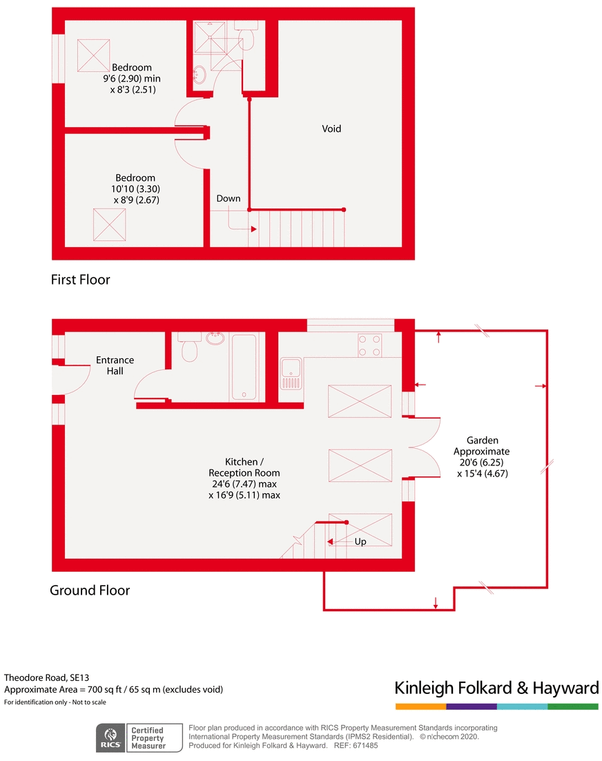 Theodore Road, Hither Green, London, SE13 floorplan
