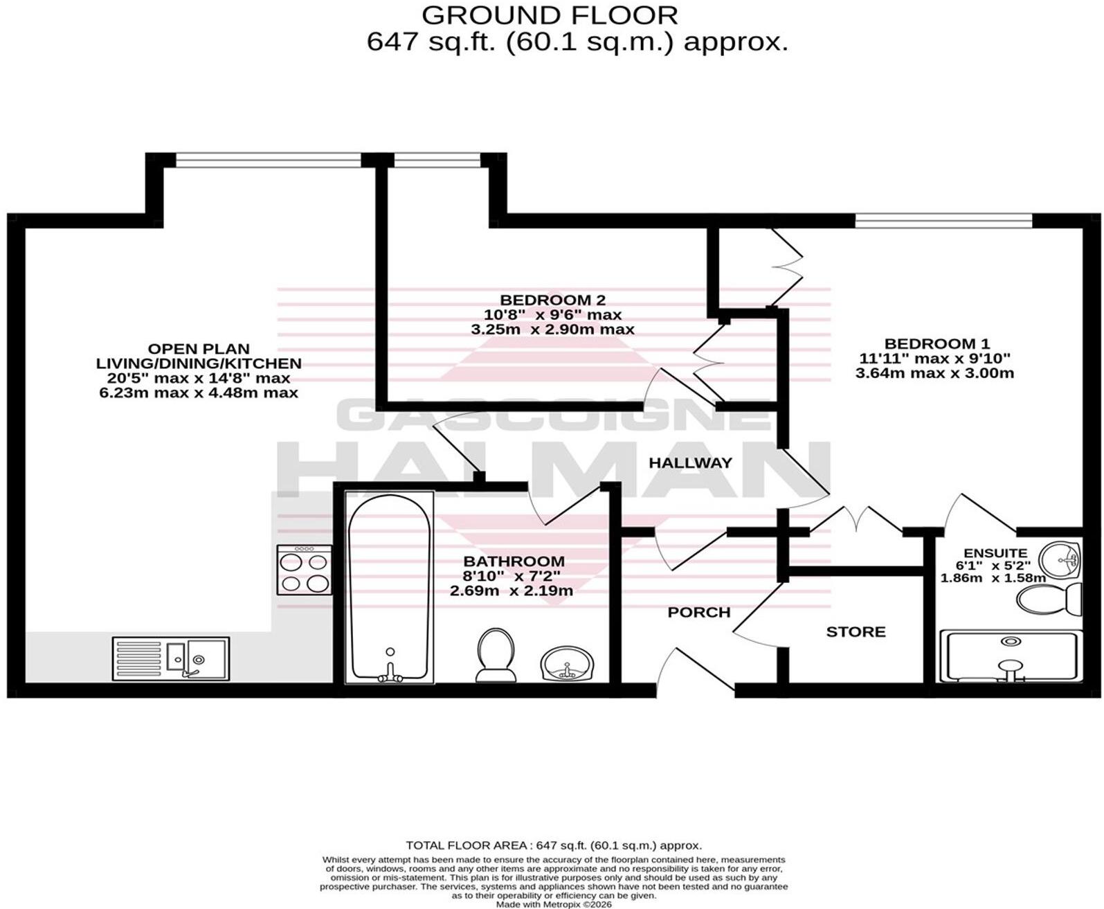 Freshpool Way, Manchester, M22 floorplan