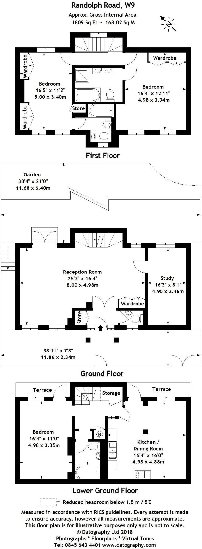 Randolph Road, Maida Vale, London, W9 floorplan
