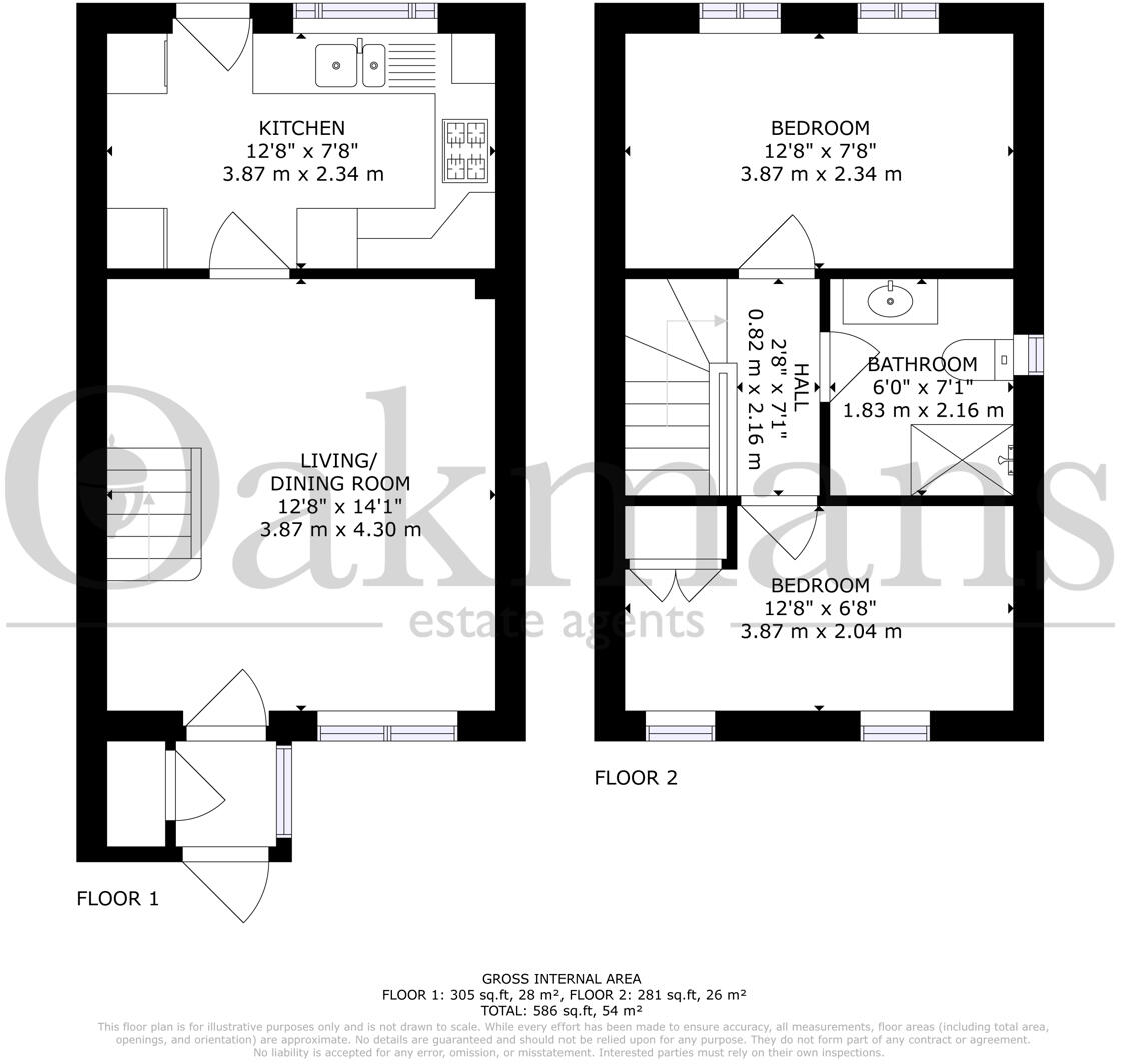 Griffin Gardens, Birmingham, B17 floorplan
