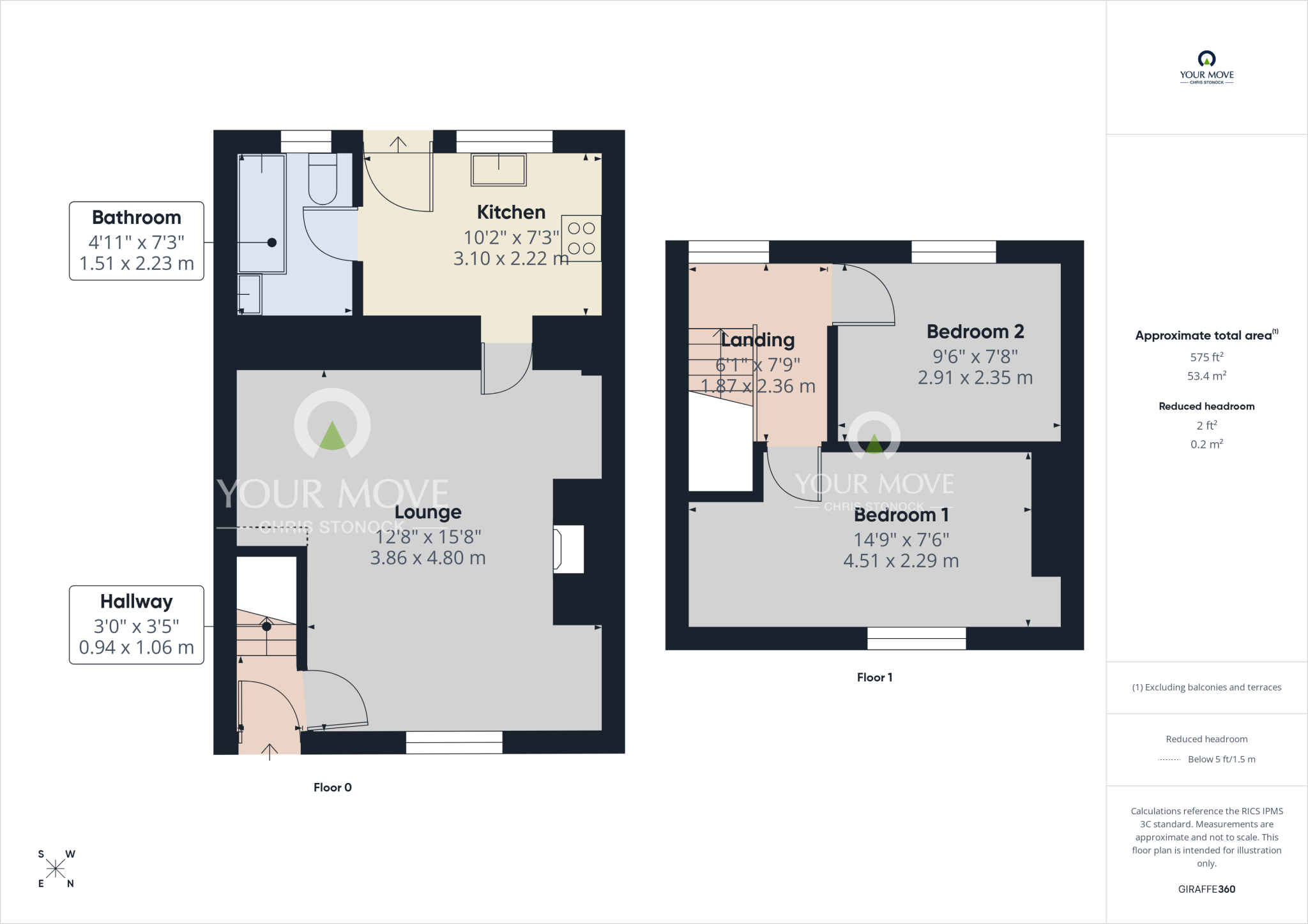 Helen Street, Blaydon, NE21 floorplan