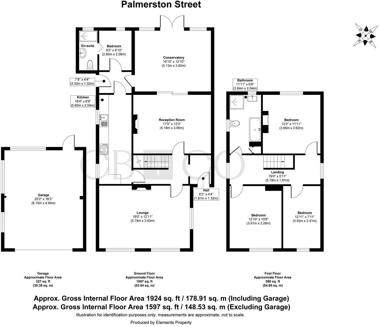 Palmerston Street, Derby floorplan
